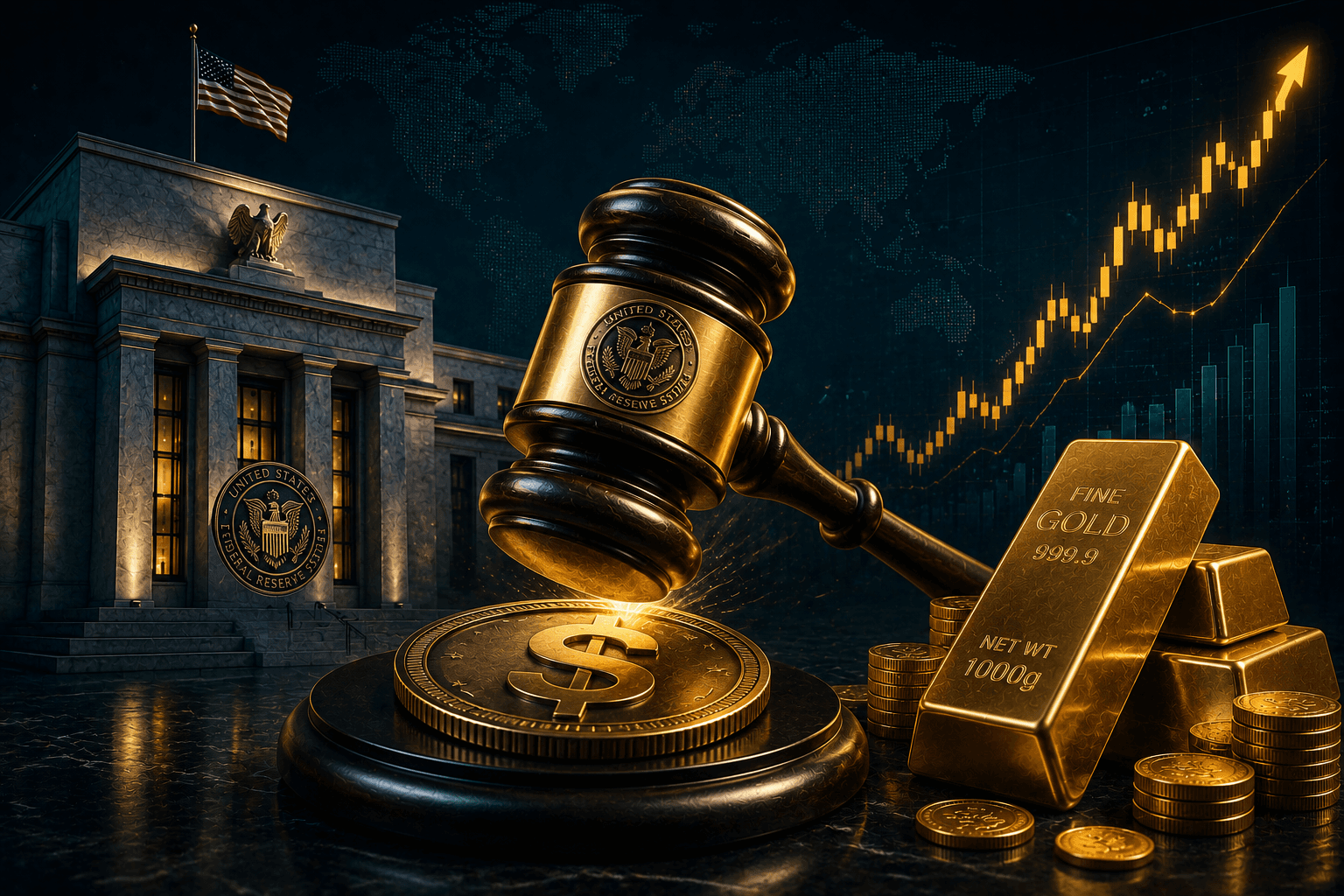 فدرال رزرو (Fed) چیست و چرا تصمیمات آن برای بازار طلا اهمیت دارد؟
