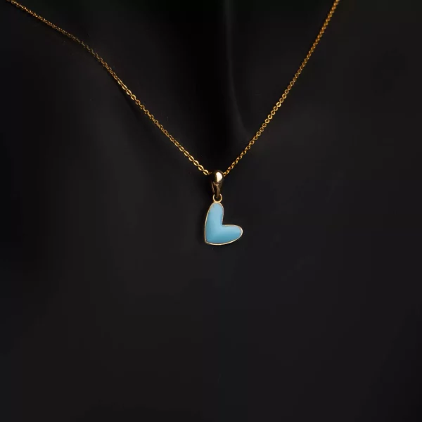 مدال قلب رنگی3 6075