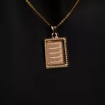 مدال و ان یکاد مستطیل 6079