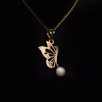 نیم ست مروارید پروانه 8029