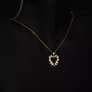 مدال قلب برگ 6124