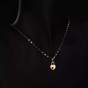 مدال قلب قفل 6129