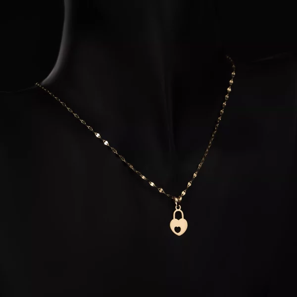 مدال قلب قفل 6129 مدال قلب قفل 6129