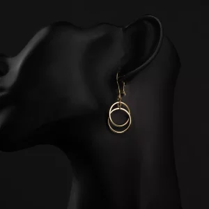 گوشواره آویز دایره 2084