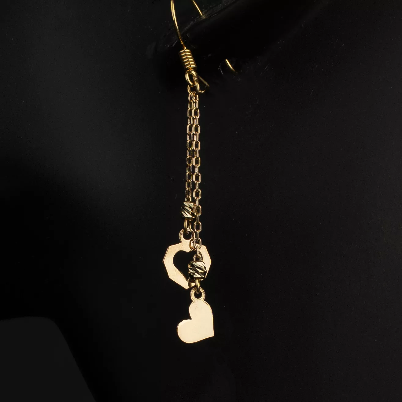 گوشواره آویز قلب 2089