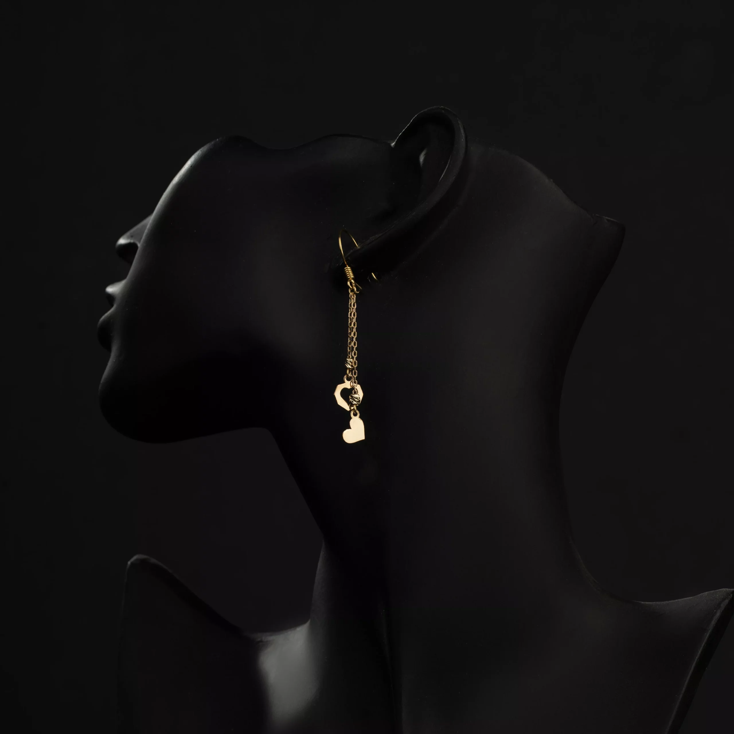 گوشواره آویز قلب 2089