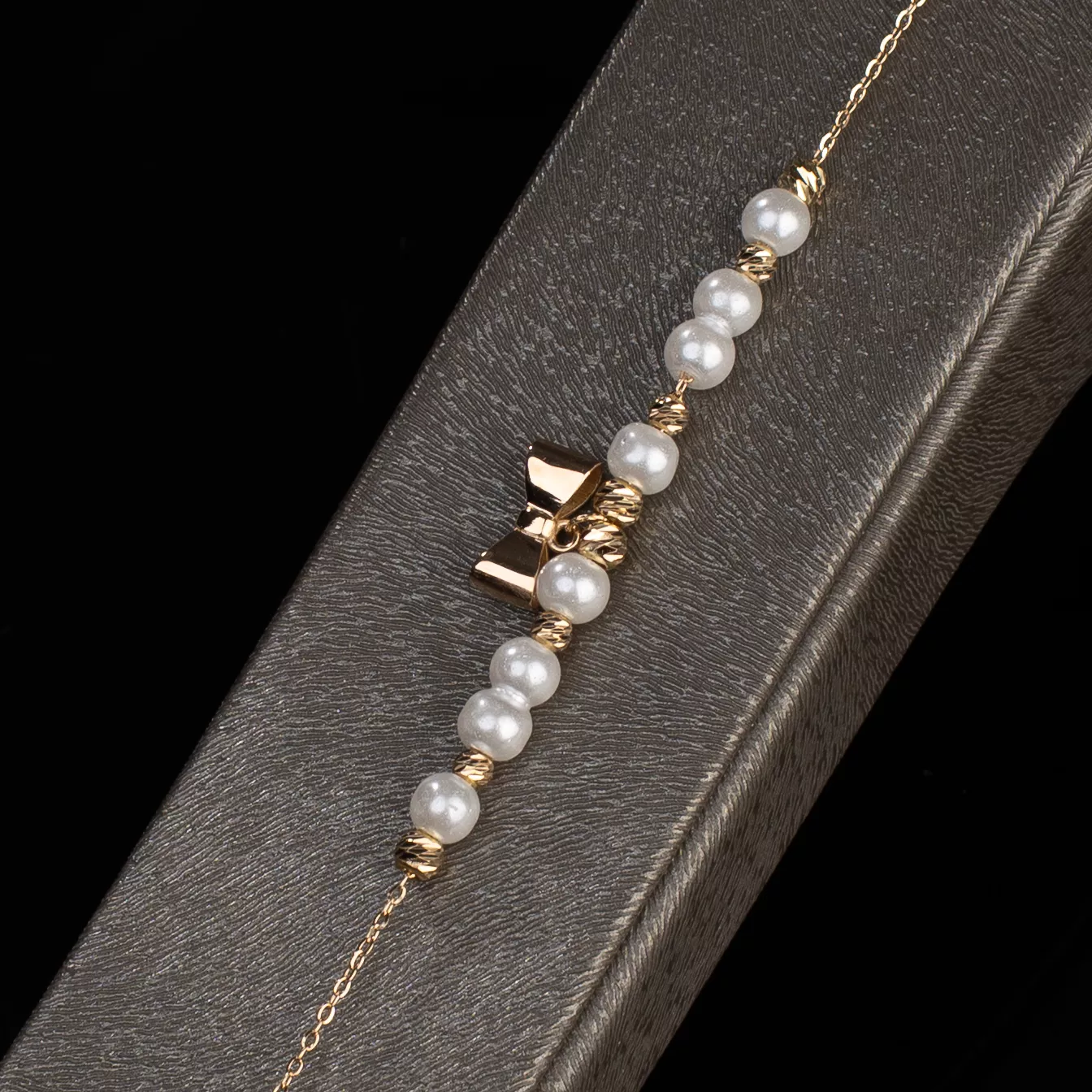 دستبند مروارید پاپیون 9068