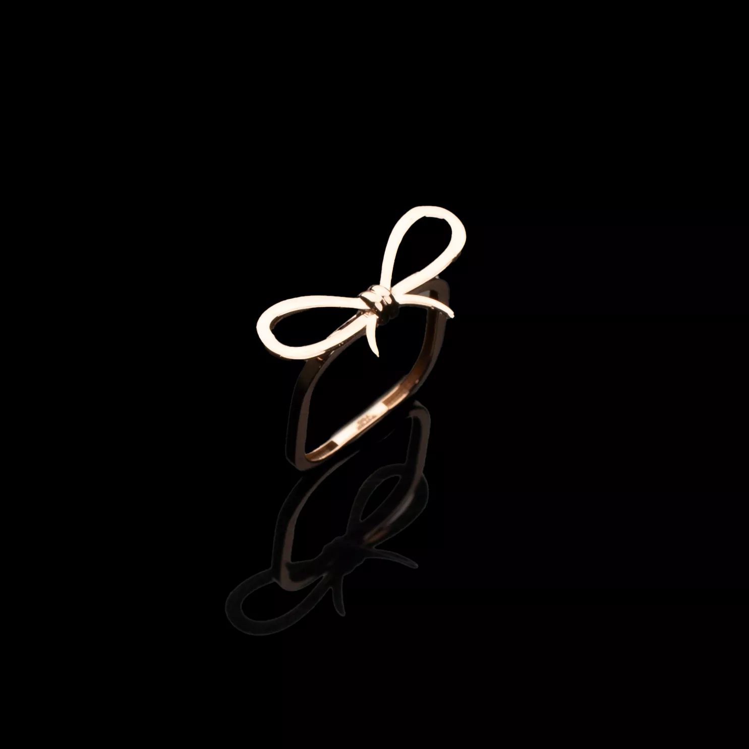 انگشتر مربع رز گلد 1131